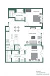 Belmont Floorplan Belmont Floorplan at 2100 Acklen Flats, Tennessee